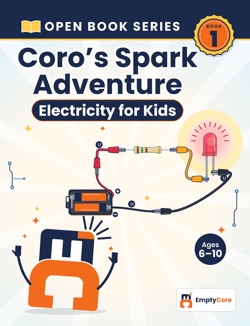 Cover of Coro's Spark Adventure: Electricity for Kids